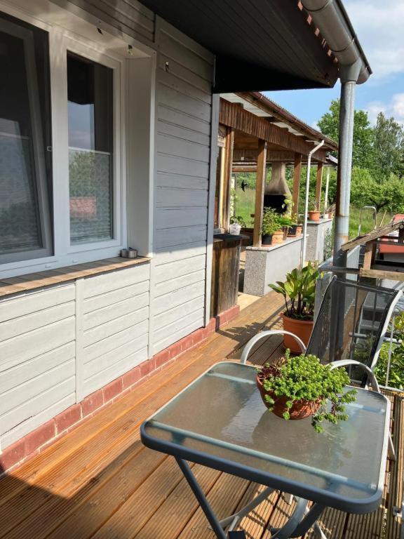 Zweibettzimmer Pension Volgenandt Breitenbach Exterior foto